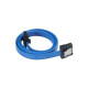 Akasa PROSLIM SATA 3.0 15cm cable de SATA 0,15 m Azul